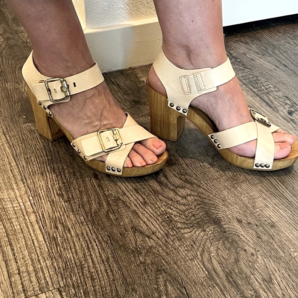 ALDO PREALIA BUCKLE SANDALS SIZE 8 - Picture 6 of 7